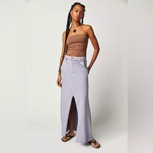 Free People Lavender Maxi Skirt